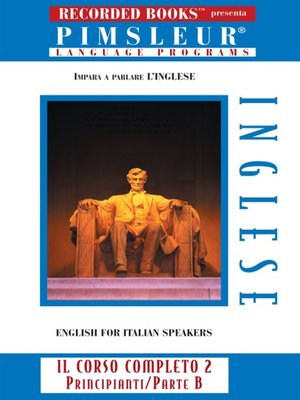 cover image of English for Italian Speakers IIB